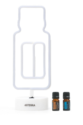 картинка Motivate &amp; Peace w/ Glow Light Lamp/ Набор «Баланс внутри»  Эфирные масла doTERRA от интернет магазина aroma4you.ru
