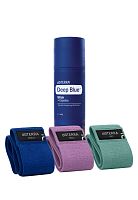 картинка Resistance Bands w/ Deep Blue Stck / Набор «Гармония движения» Эфирных масел doTERRA от интернет магазина aroma4you.ru