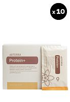 картинка Protein+ Vanilla dōTERRA / Protein+ со вкусом ванили, 10 саше Эфирных масел doTERRA от интернет магазина aroma4you.ru