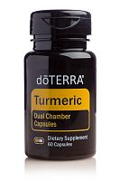 картинка Turmeric Dual Chamber Capsules/Двухкамерные капсулы с куркумой Эфирных масел doTERRA от интернет магазина aroma4you.ru