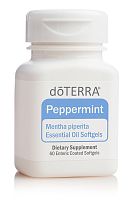 картинка Peppermint Softgels   /Капсулы перечной мяты,60 капс Эфирных масел doTERRA от интернет магазина aroma4you.ru