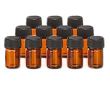 картинка SAMPLE VIALS, SET OF BOTTLES / набор бутылочек, из затемненного стекла, 10 шт по 2 мл Эфирных масел doTERRA от интернет магазина aroma4you.ru