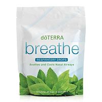 картинка dōTERRA Breathe® Respiratory Drops / Леденцы «Дыхание», 30 шт Эфирных масел doTERRA от интернет магазина aroma4you.ru