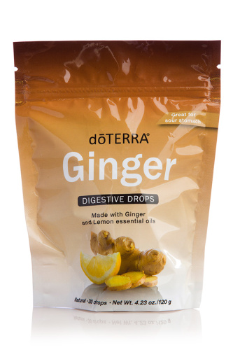 картинка Ginger Drops / Имбирные леденцы 30 шт Эфирные масла doTERRA от интернет магазина aroma4you.ru